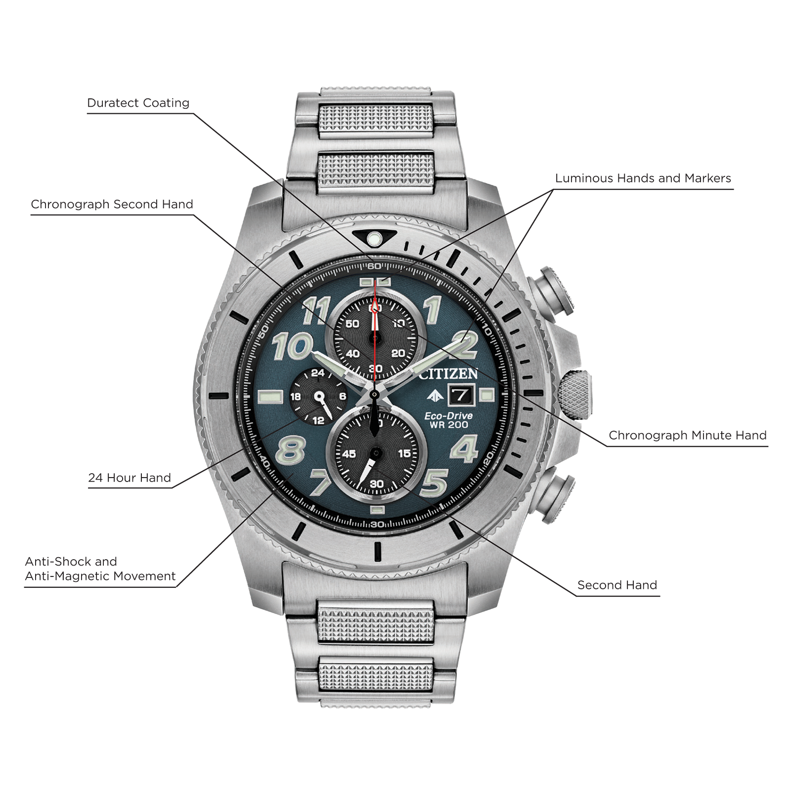 Reloj Citizen Promaster Tough CA0720-54H | Elegancia relojería